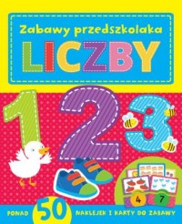 Liczby. Zabawy przedszkolaka - okładka książki