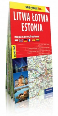 Litwa, Łotwa, Estonia see you! - okładka książki