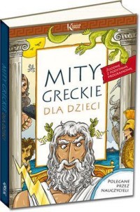 Mity greckie dla dzieci - okładka książki