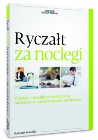 Ryczałt za nocelgi - okładka książki