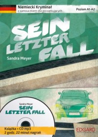 Sein letzter Fall. Niemiecki kryminał - okładka książki