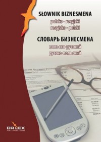 Słownik biznesmana polsko-rosyjski, - okładka książki