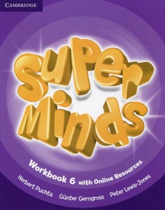 Super Minds 6. Workbook with Online - okładka podręcznika