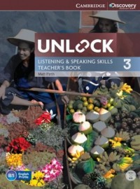 Unlock 3. Listening and Speaking - okładka podręcznika
