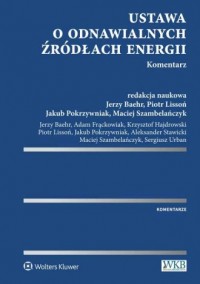 Ustawa o odnawialnych źródłach - okładka książki