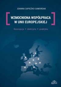 Wzmocniona współpraca w Unii Europejskiej. - okładka książki