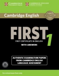 Cambridge English. First 1. Authentic - okładka podręcznika