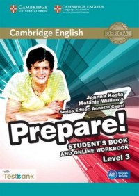 Cambridge English Prepare! 3 Students - okładka podręcznika