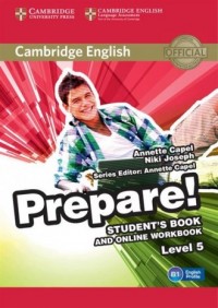 Cambridge English Prepare! 5 Students - okładka podręcznika
