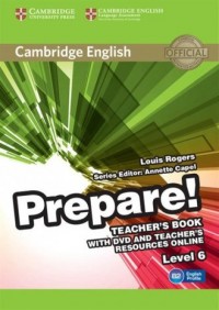 Cambridge English Prepare! 6 Teachers - okładka podręcznika