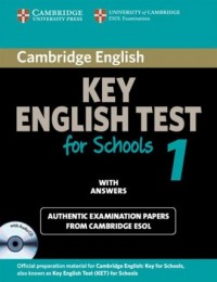 Cambridge Key English Test for - okładka podręcznika