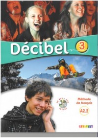 Decibel 3. Podręcznik (+ CD) - okładka podręcznika