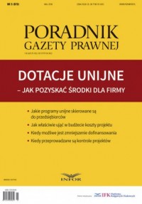 Poradnik Gazety Prawnej 5/2016. - okładka książki