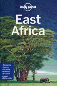 East Africa. Lonely Planet  - okładka książki