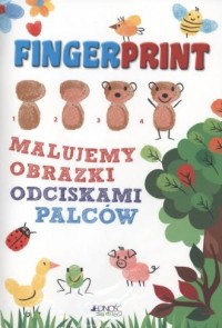 Fingerprint. Malujemy obrazki odciskami - okładka książki