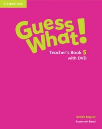 Guess What! 5 Teachers Book. British - okładka podręcznika