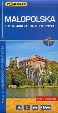 Małopolska. 101 atrakcji turystycznych. - okładka książki
