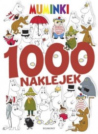 Muminki. 1000 naklejek - okładka książki