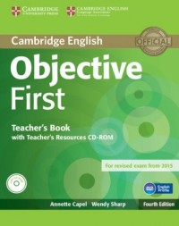 Objective First .Teachers Book - okładka podręcznika