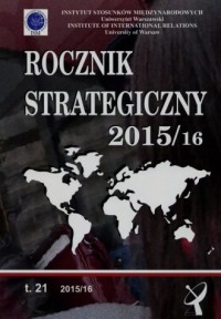 Rocznik strategiczny 2015/2016. - okładka książki