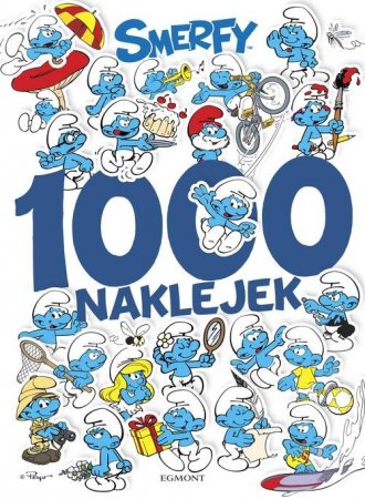powiększ Smerfy. 1000 naklejek - okładka książki