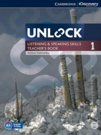 Unlock 1. Listening and Speaking - okładka podręcznika