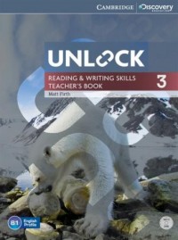 Unlock 3. Reading and Writing Skills. - okładka podręcznika