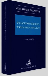 Wyłączenie sędziego w procesie - okładka książki