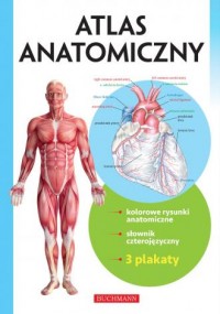 Atlas anatomiczny - okładka książki
