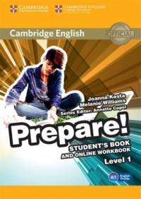 Cambridge English. Prepare! 1 Students - okładka podręcznika