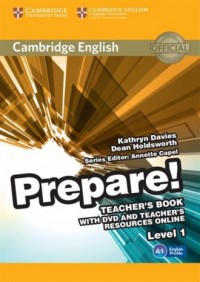 Cambridge English. Prepare! 1 Teachers - okładka podręcznika