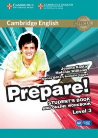 Cambridge English. Prepare! 3 Students - okładka podręcznika