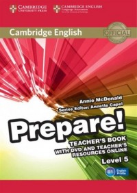 Cambridge English Prepare! 5 Teachers - okładka podręcznika