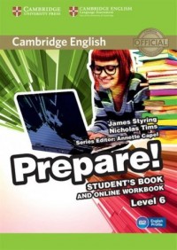 Cambridge English. Prepare! 6 Students - okładka podręcznika