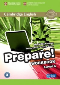 Cambridge English. Prepare! 6 Workbook - okładka podręcznika
