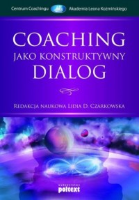 Coaching jako konstruktywny dialog - okładka książki