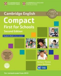 Compact. First for Schools. Students - okładka podręcznika