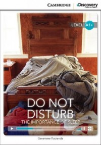 Do Not Disturb: The Importance - okładka podręcznika