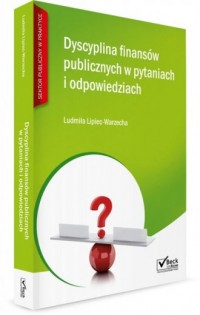 Dyscyplina finansów publicznych - okładka książki