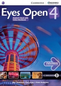 Eyes Open 4. Students Book Online - okładka podręcznika