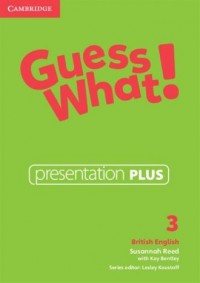 Guess What! 3 Presentation Plus - okładka podręcznika