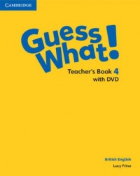 Guess What! 4 Teachers Book with - okładka podręcznika