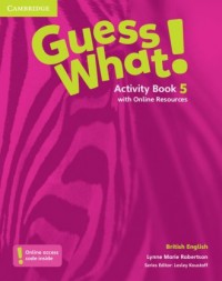 Guess What! 5 Activity Book with - okładka podręcznika