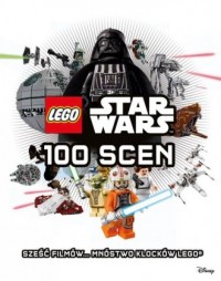 LEGO Star Wars. 100 scen - okładka książki