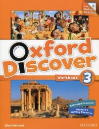 Oxford Discover 3. Workbook with - okładka podręcznika