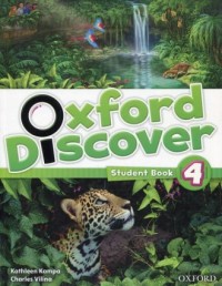 Oxford Discover 4. Students Book - okładka podręcznika