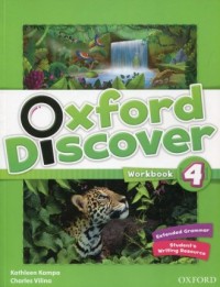 Oxford Discover 4. Workbook - okładka podręcznika
