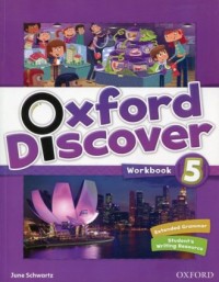 Oxford Discover 5. Workbook - okładka podręcznika