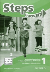 Steps Forward 1. Materiały ćwiczeniowe. - okładka podręcznika