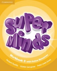 Super Minds 5. Workbook with Online - okładka podręcznika